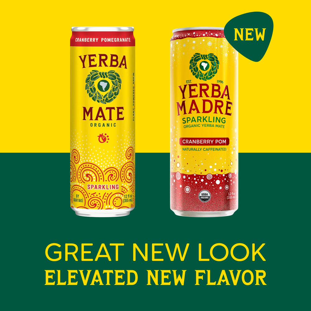 Guayaki label close-up highlighting organic certification and brand trust