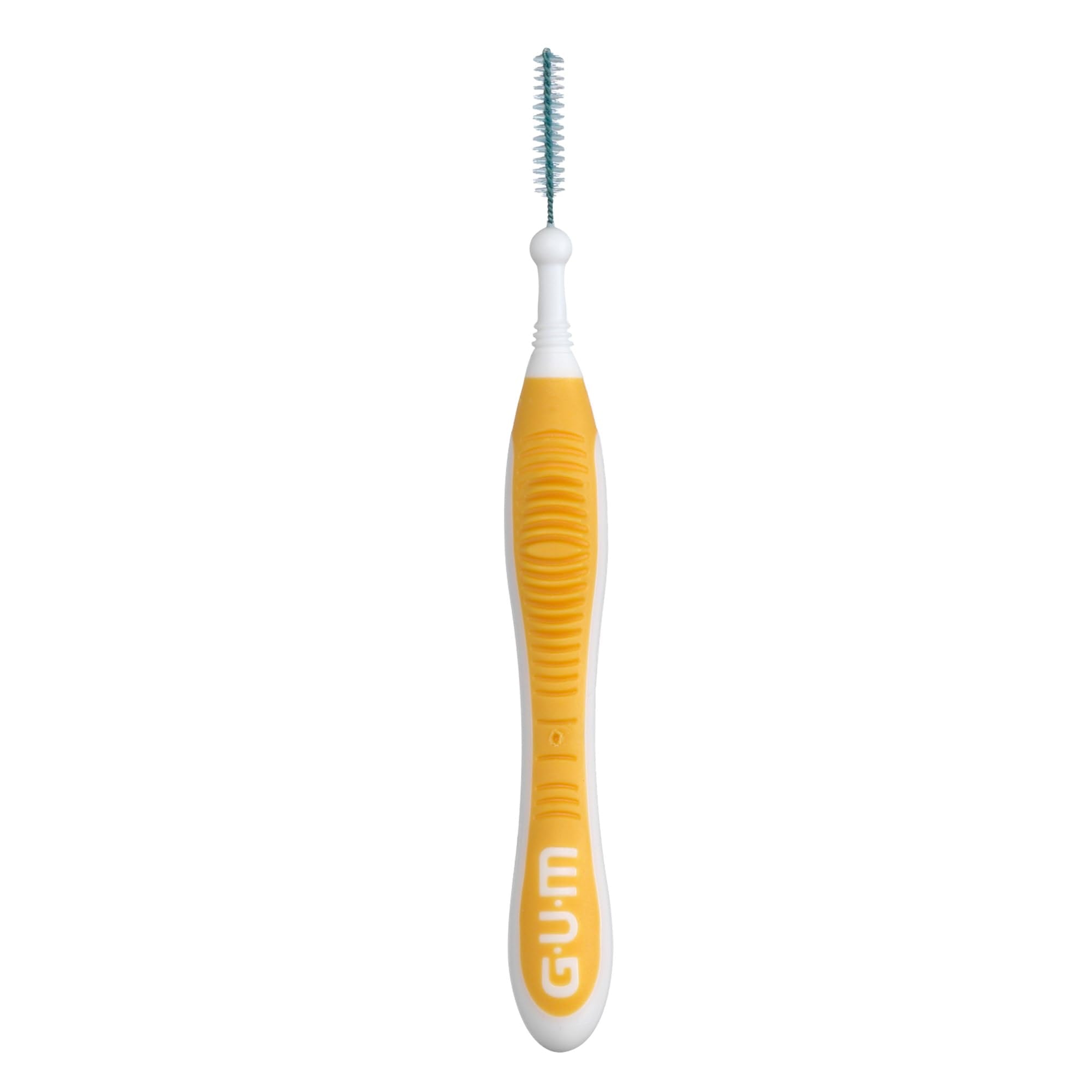 GUM cepillo limpiando alrededor de brackets, ideal para ortodoncia