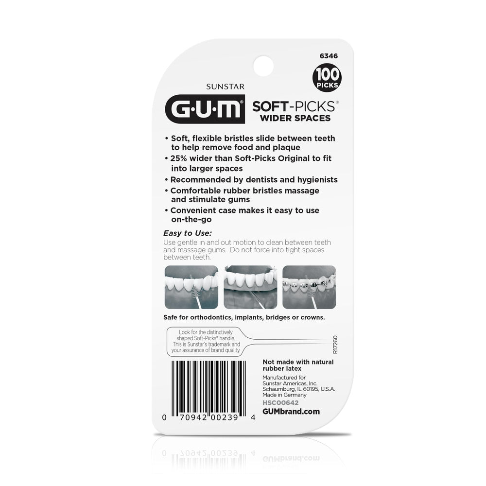 GUM textura y material de las cerdas resaltando seguridad para encías