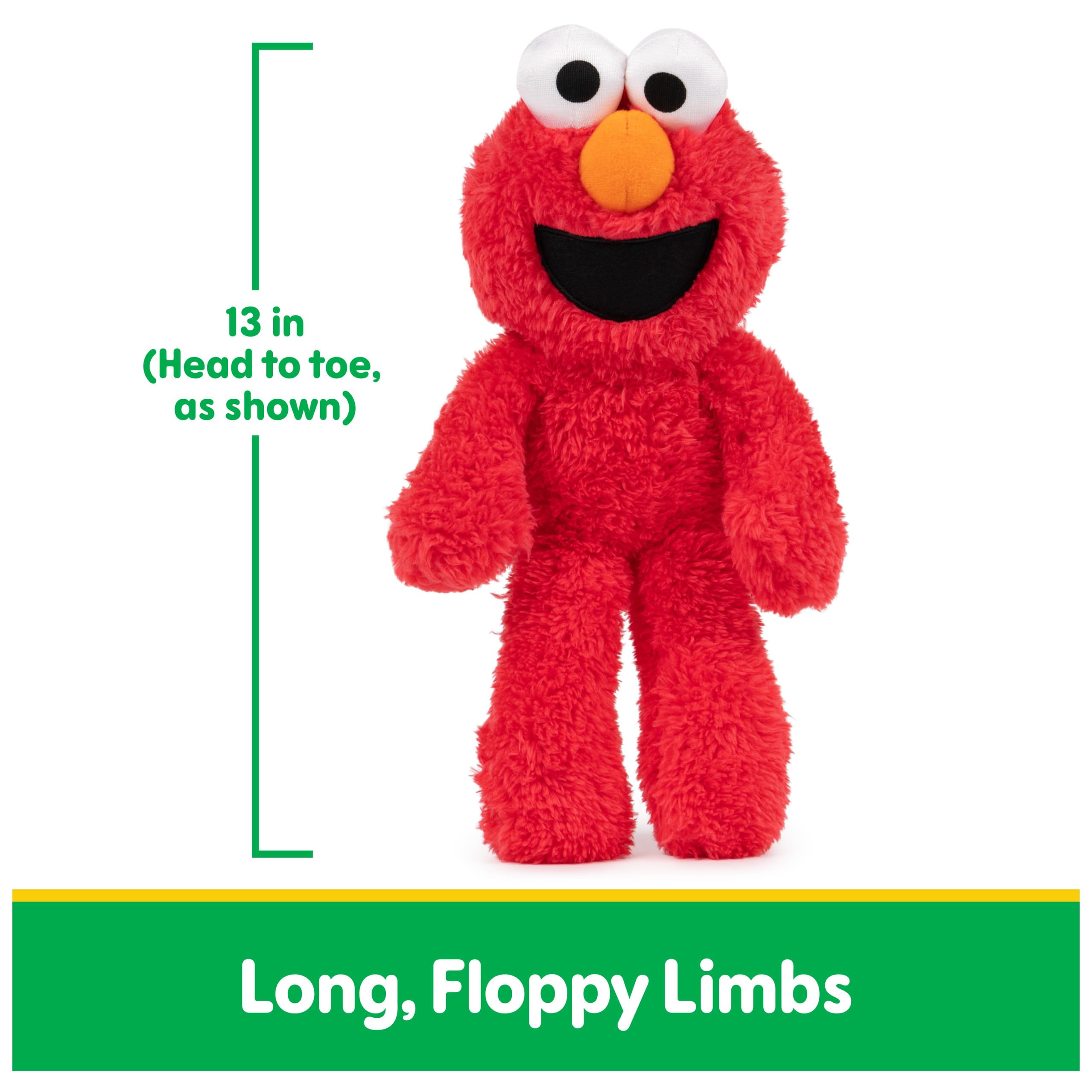 GUND Elmo manos grandes fáciles de agarrar por bebés
