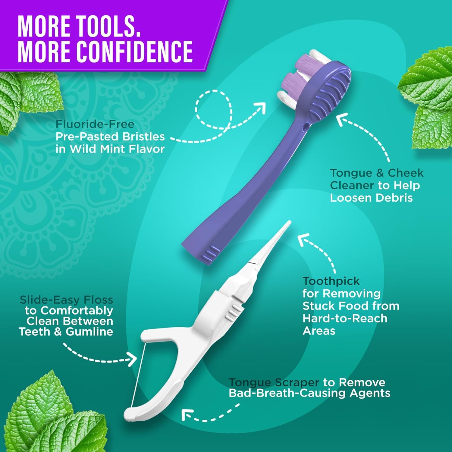 GuruNanda pre-pasted toothpaste texture with xylitol for no-rinse freshness