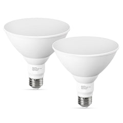 GvvooHome bombilla PAR38 frontal mostrando diseño robusto y base E26