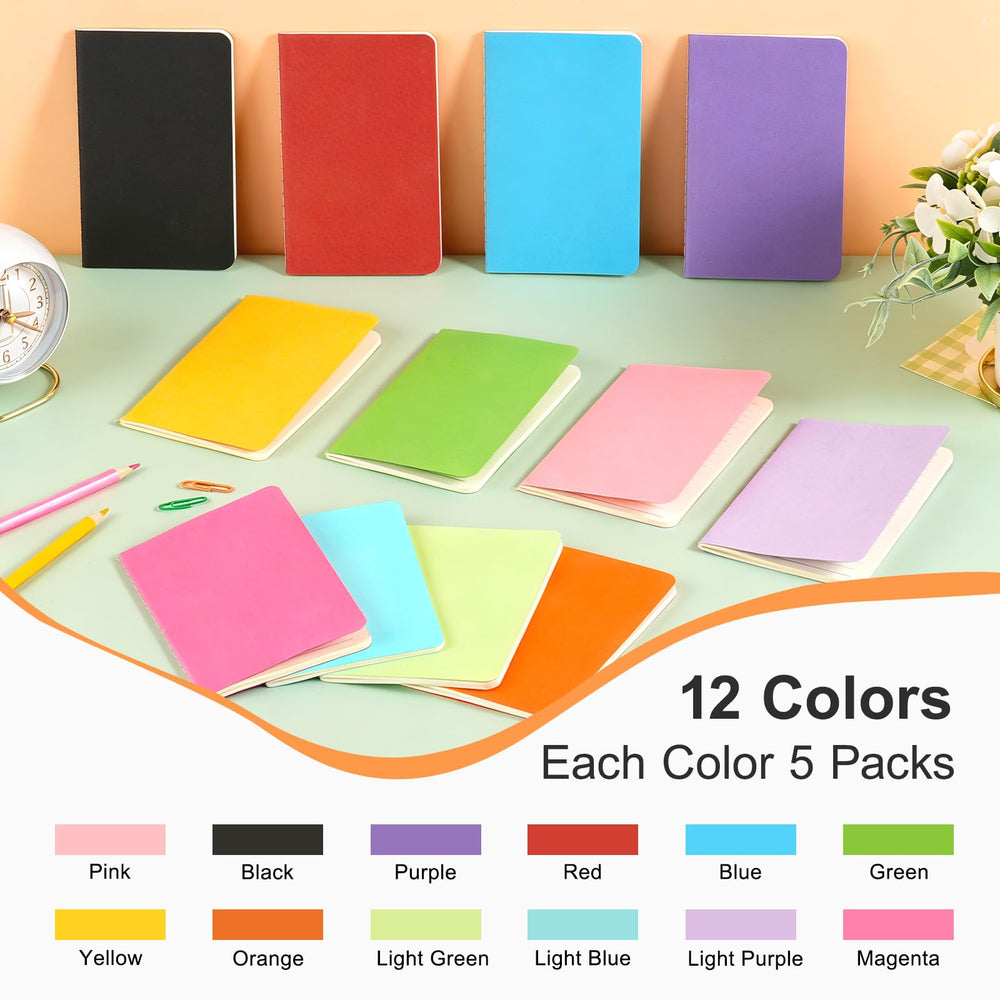 Gwybkq comparación del cuaderno en la mano para apreciar tamaño compacto y manejable