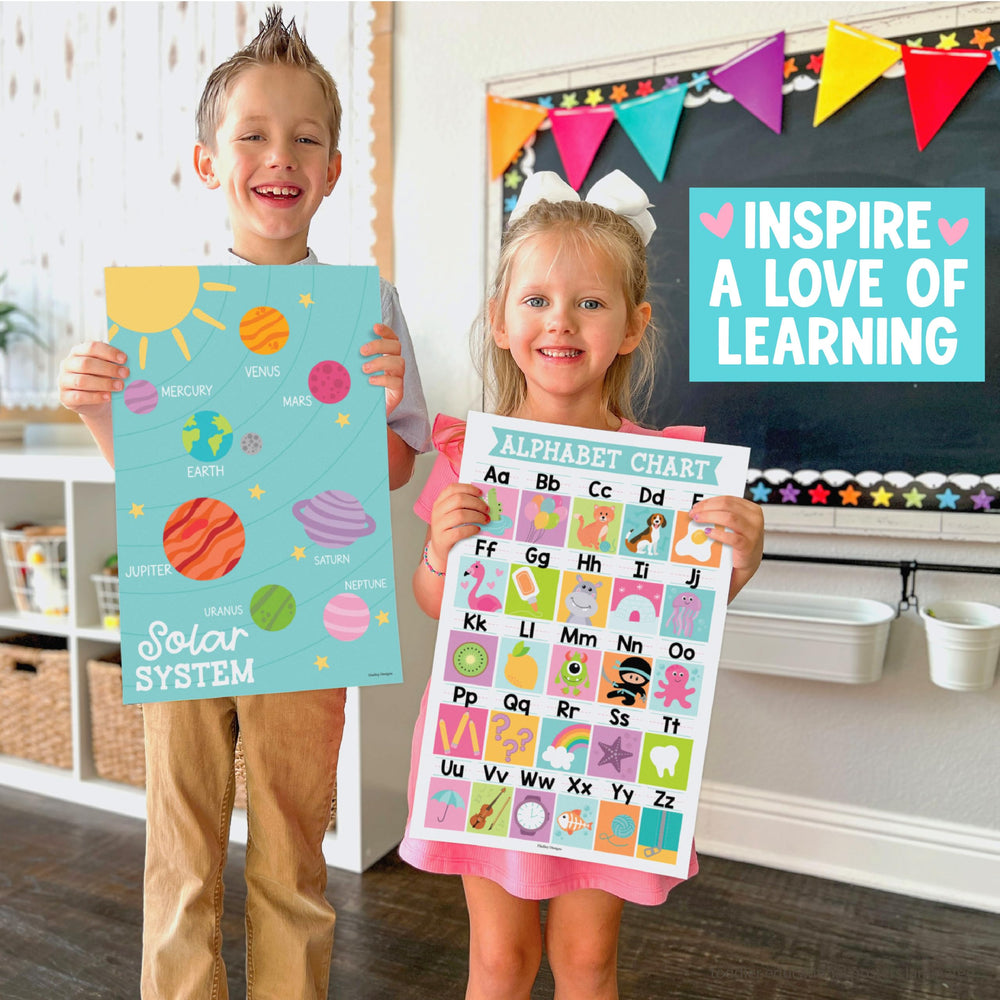Hadley Designs pósters en aula: estimula actividades grupales y rincones