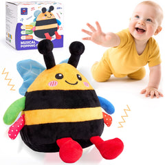 hahaland abeja frontal mostrando diseño atractivo y seguridad