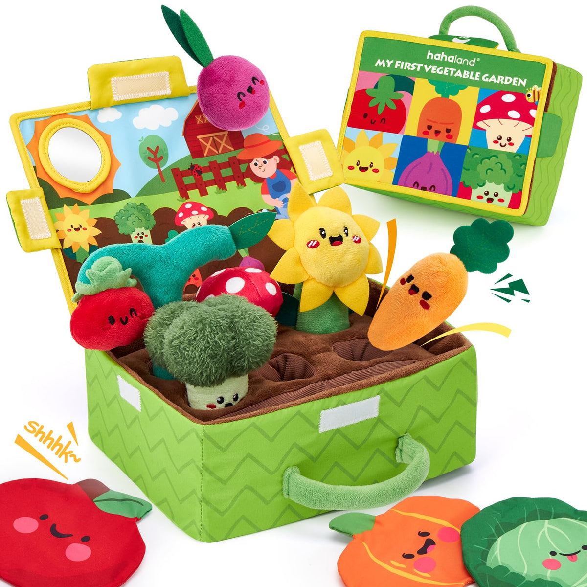 hahaland front box image showing tidy garden storage and travel convenience