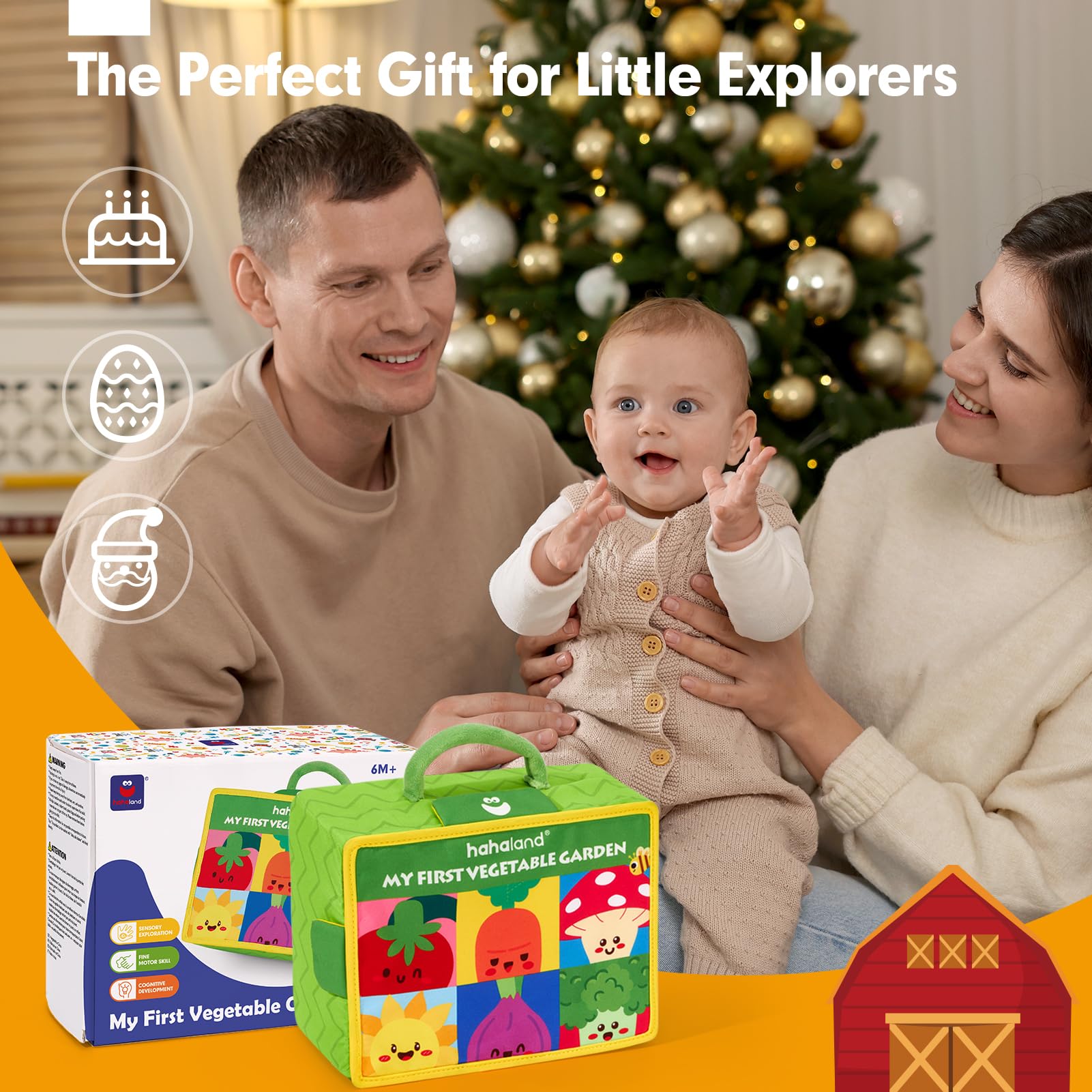 hahaland packaging open picture showing ready-to-play set without compression packaging
