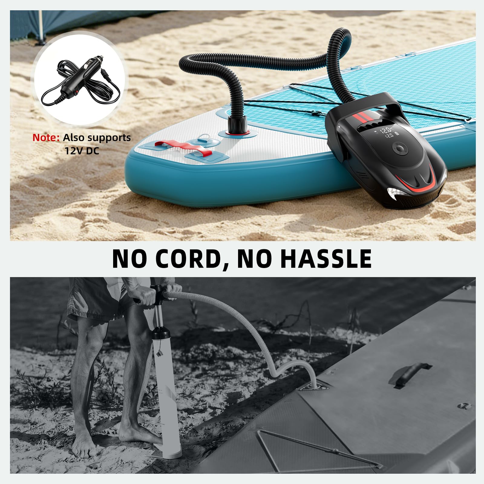 HAIUEYE conjunto de accesorios y válvulas para distintos inflables compatibles