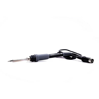 Hakko FX888DX carcasa azul y amarilla detalle estético y durabilidad