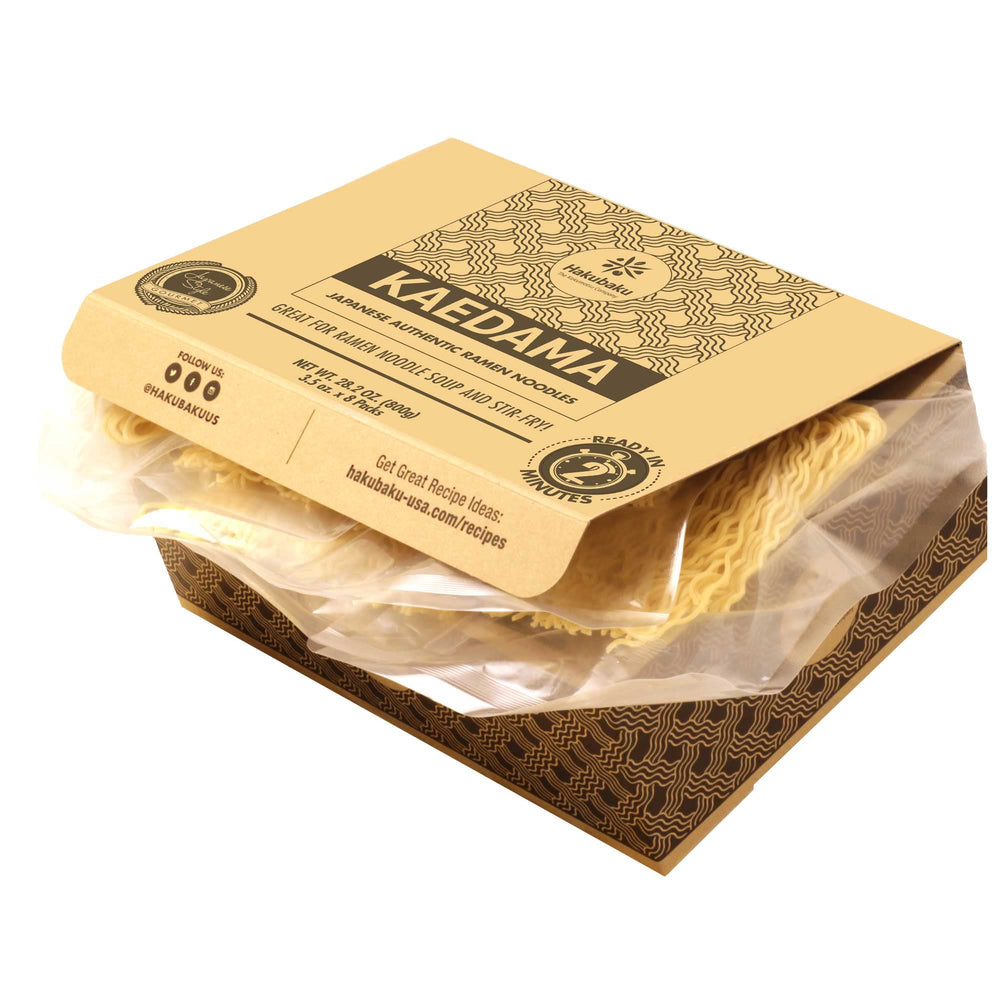 Hakubaku fideos hirviendo beneficiando cocción rápida