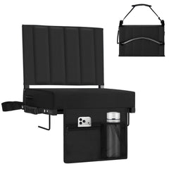 Halituny asiento frontal empaquetado mostrando acolchado y diseño cómodo