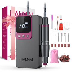 Halmai taladro frontal mostrando diseño compacto y potencia