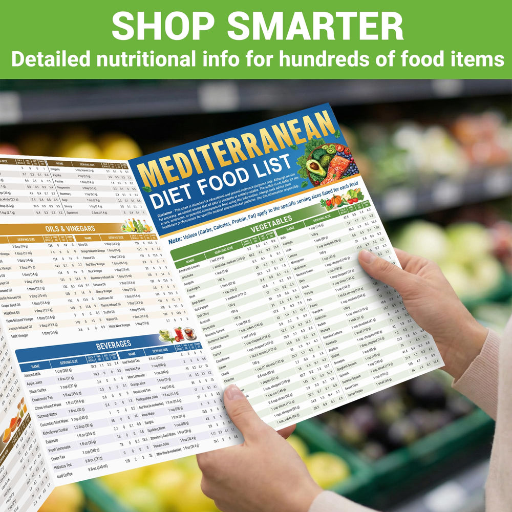HAMIEW guía plegada en bolso, fácil para comprar ingredientes