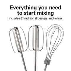 Hamilton Beach bowl rest in use stabilizing mixer and preventing countertop spills