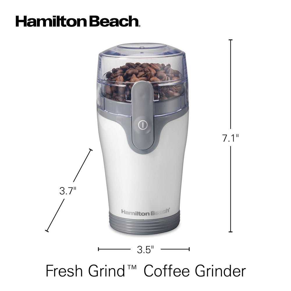 Hamilton Beach comparación de tamaño en encimera, diseño compacto