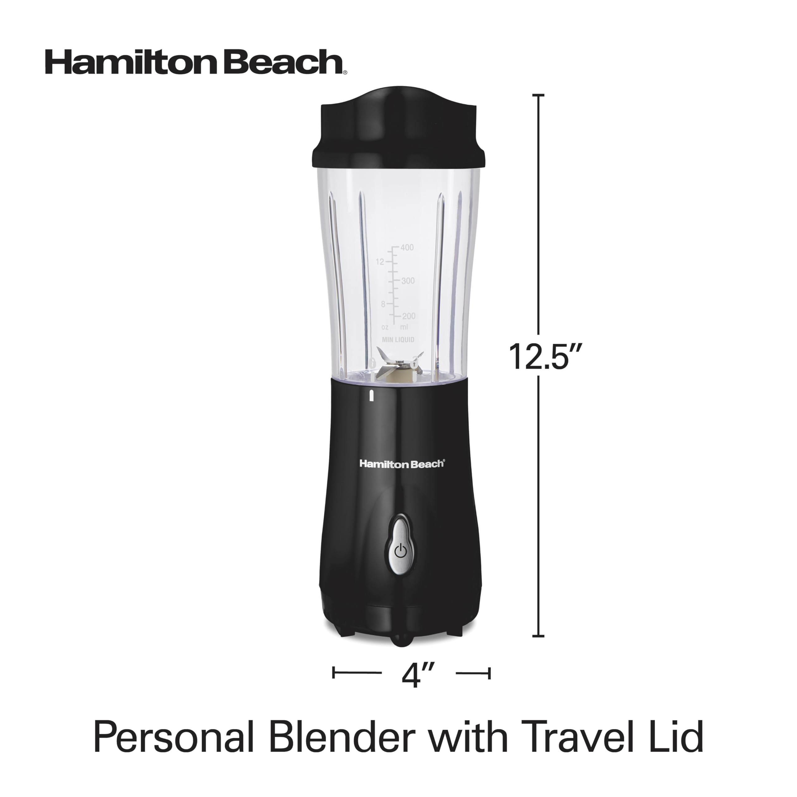 Hamilton Beach piezas desmontables aptas para lavavajillas y limpieza rápida