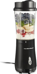 Hamilton Beach licuadora frontal pequeña para smoothies lista para usar