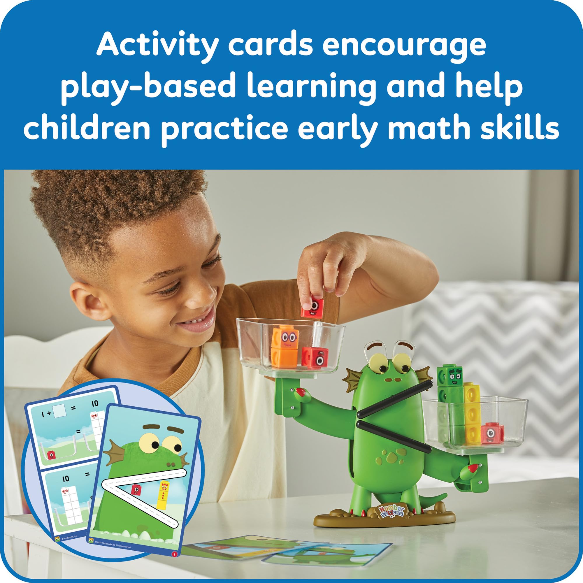 hand2mind tarjetas de actividades a doble cara para juegos matemáticos guiados