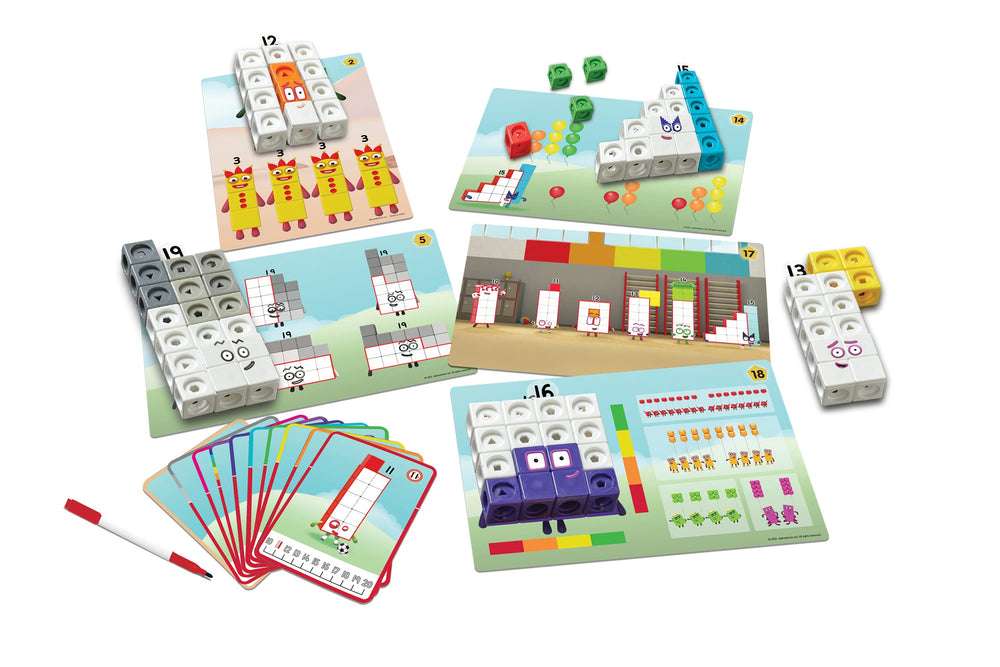 hand2mind tarjetas Write 'N' Wipe con rotulador para practicar y borrar actividades