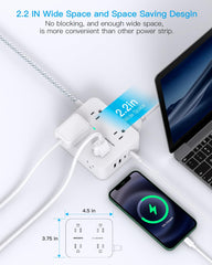 HANYCONY primer plano de puertos USB-C y USB-A, carga rápida y versátil