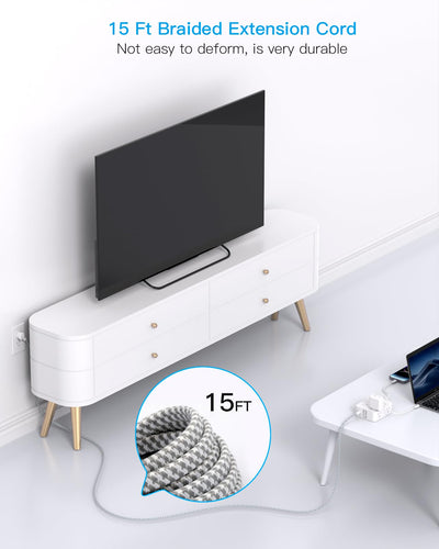 HANYCONY regleta montada en pared con orificios de fijación, instalación segura
