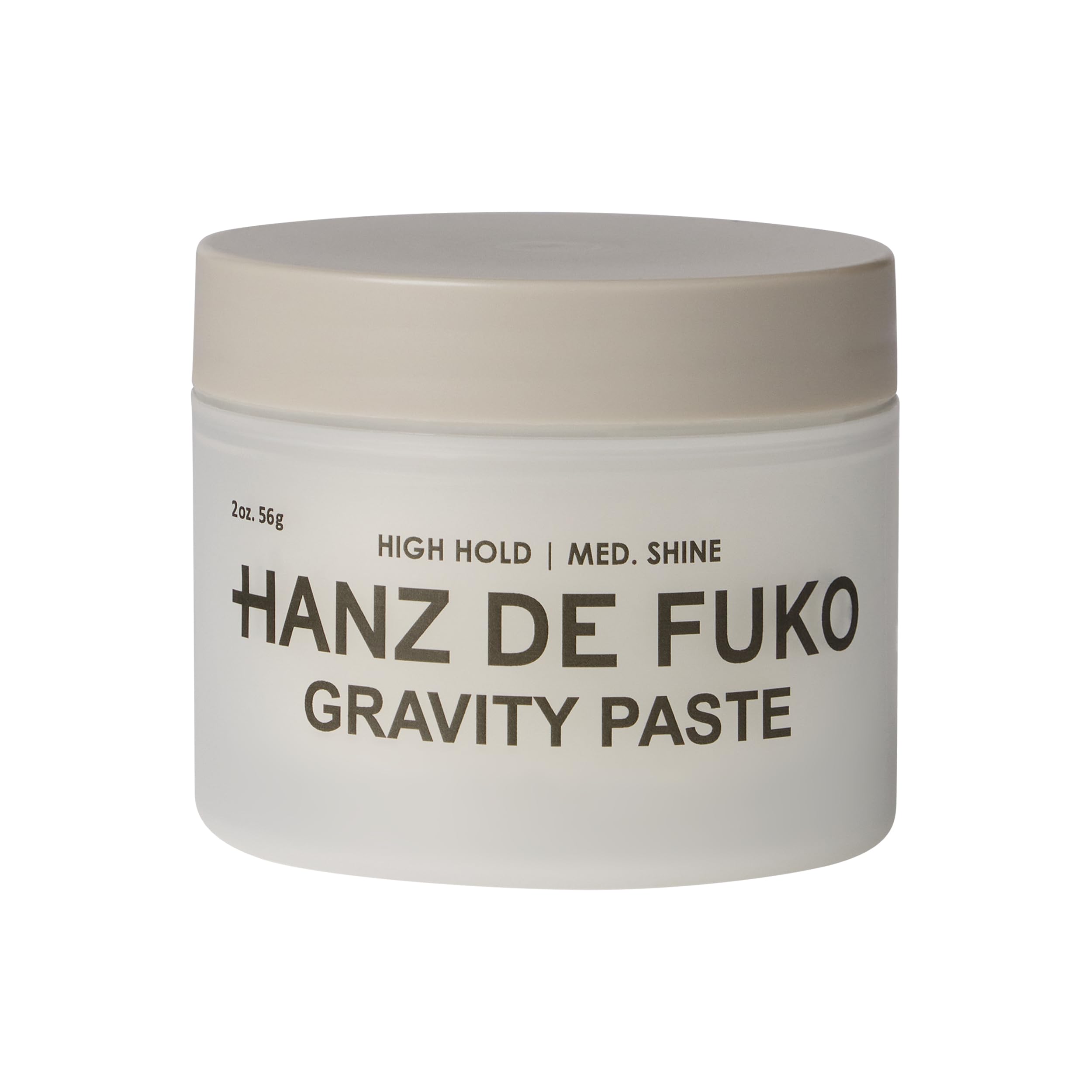 Hanz de Fuko frasco frontal mostrando diseño y tamaño compacto