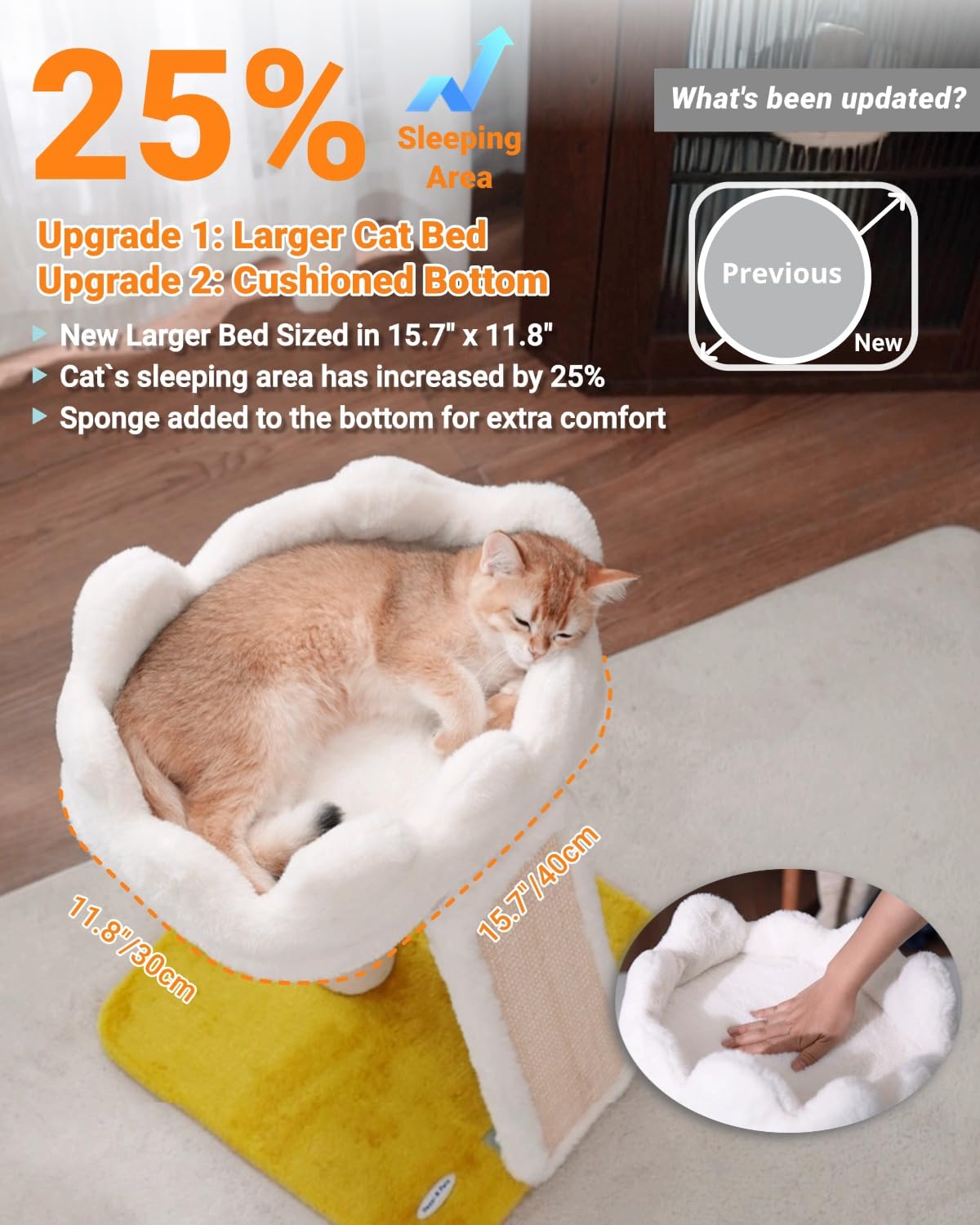 Happi N Pets base ponderada y antideslizante que evita vuelcos durante juegos
