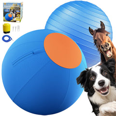 Happypaw pelota frontal mostrando su robustez y resistencia