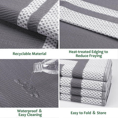 HappyTrends uso en camping con mesa y sillas mejorando confort