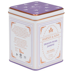 Harney & Sons perla de té cerca con textura que resalta aroma floral