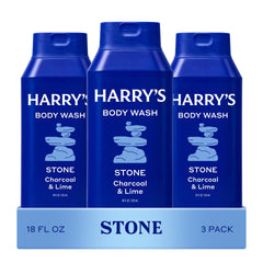 Harry's vista frontal del envase con diseño claro y lectura fácil
