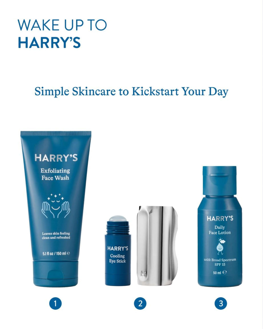 Harry's stick dentro de refrigerador para potenciar efecto frío