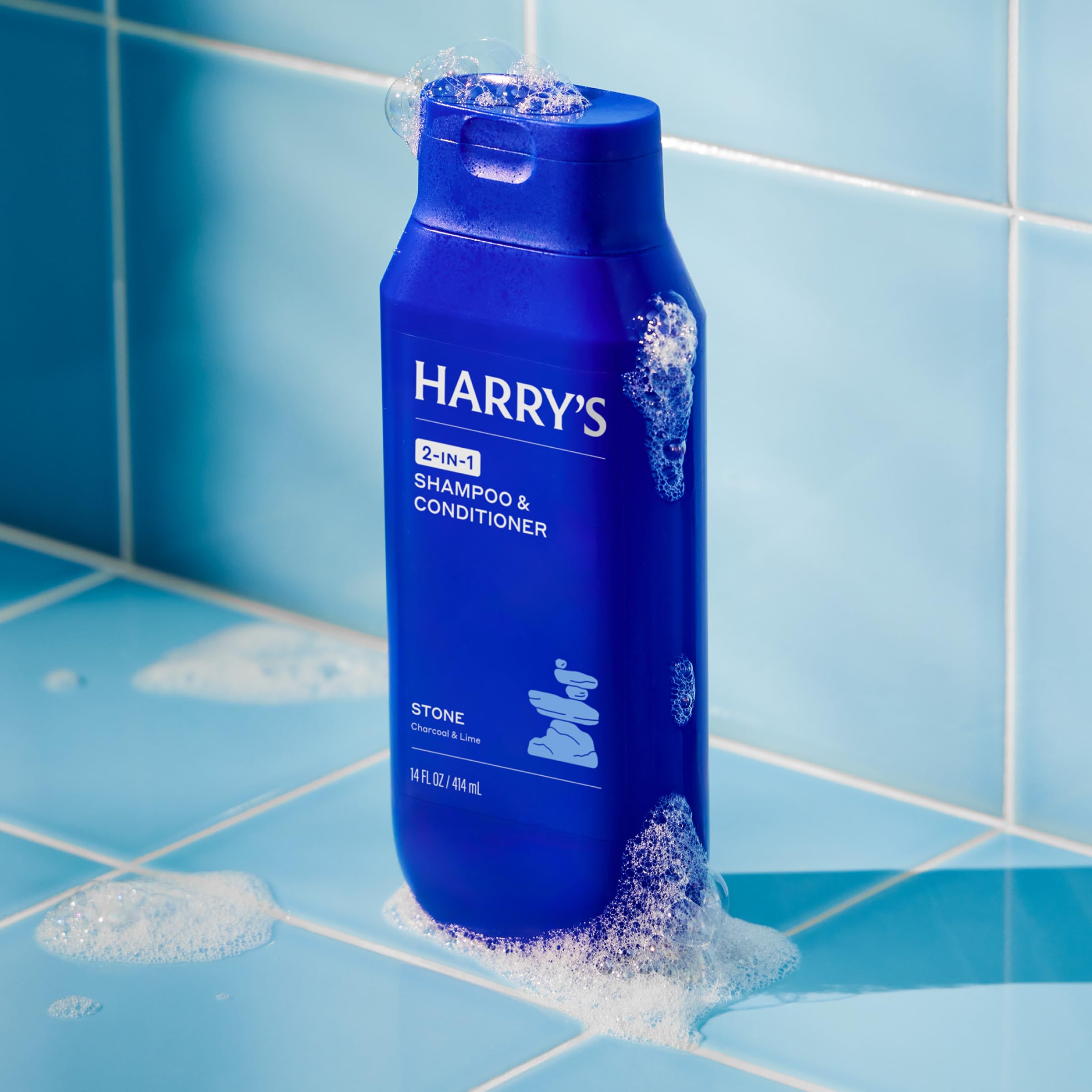 Harry's textura cremosa de la espuma para una limpieza suave