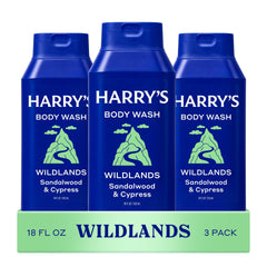 Harry's envase frontal del pack x3 mostrando diseño y tamaño práctico