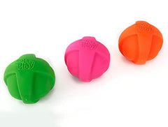 Hartz pelotas pack frontal mostrando colores neón y variedad para lanzar