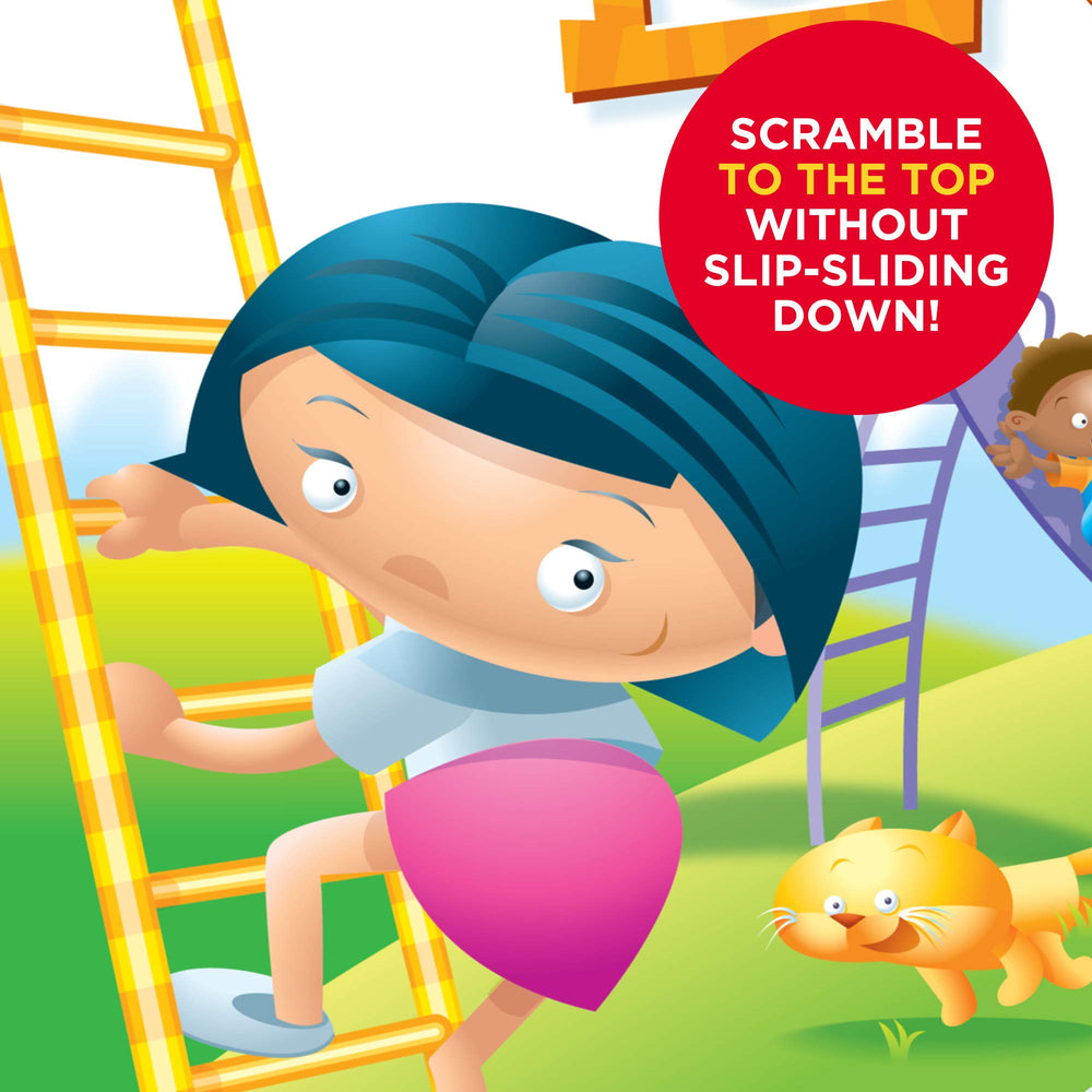Hasbro Chutes and Ladders comparación de tamaño, muestra fichas y tablero a escala