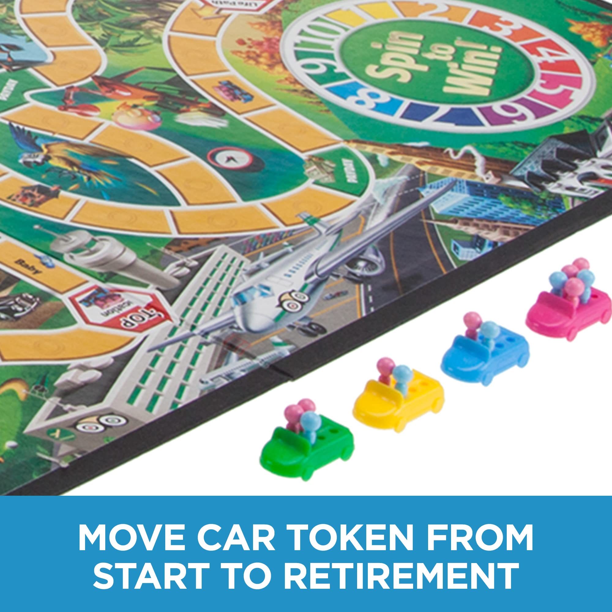 Hasbro Gaming vacation card detail illustrating choices and fun reward opportunities