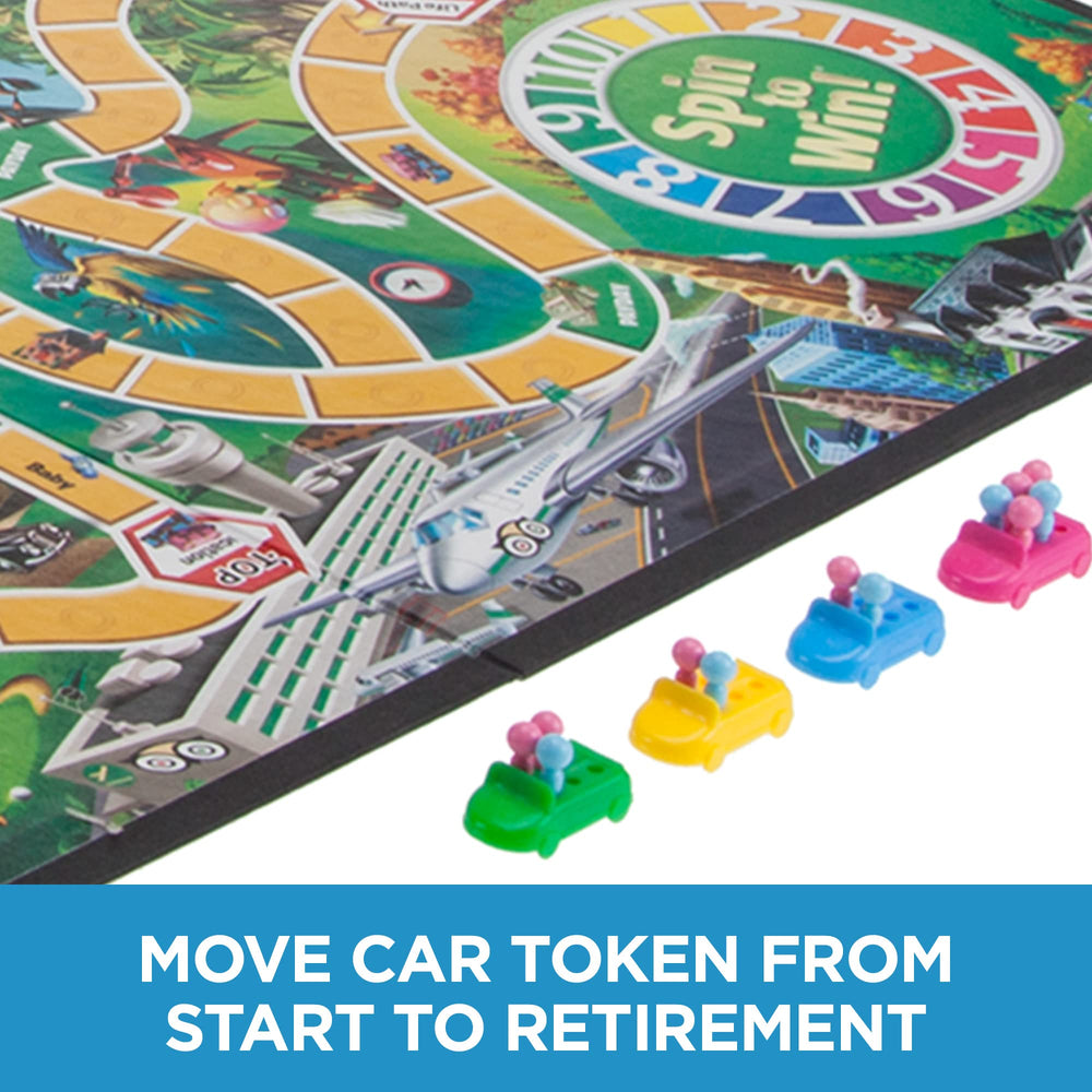 Hasbro Gaming vacation card detail illustrating choices and fun reward opportunities
