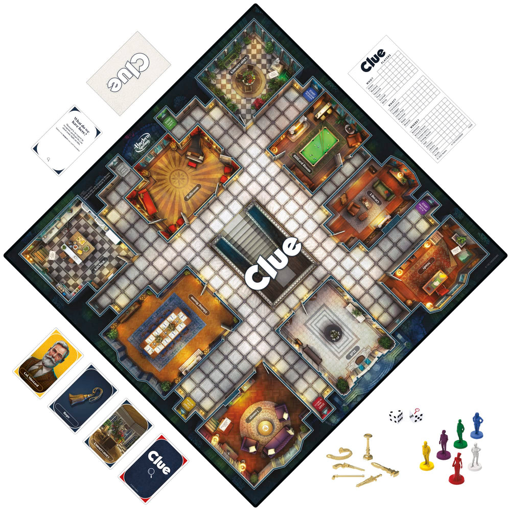 Hasbro Gaming armas doradas texturizadas que facilitan identificación táctil