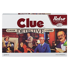 Hasbro Gaming vista frontal del empaque que destaca el diseño retro y facilita la identificación