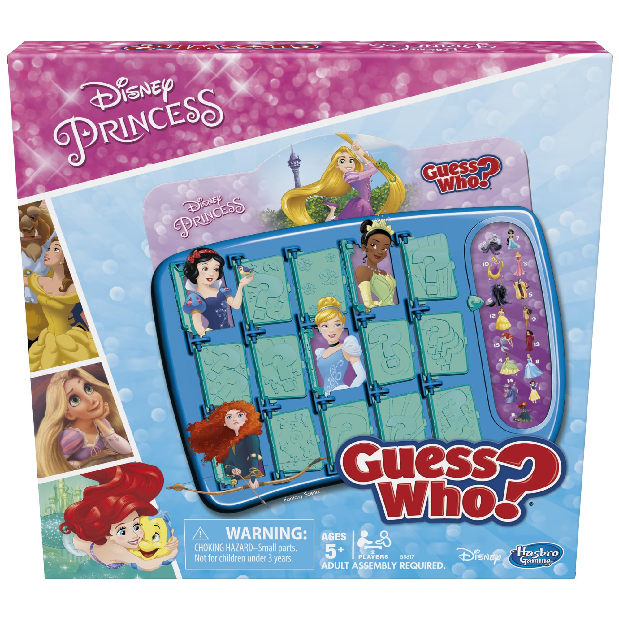 Hasbro Gaming vista frontal del juego con personajes Disney y diversión familiar