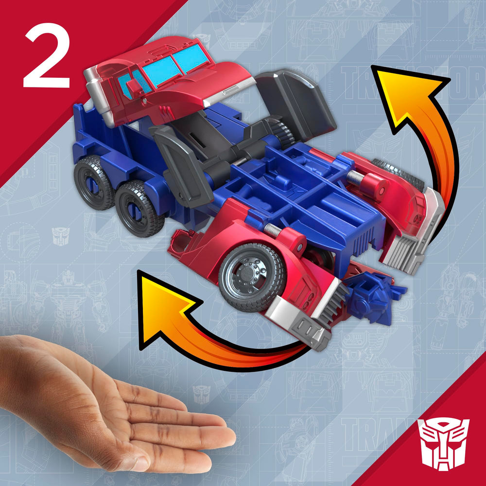 Hasbro flat-lay of pack contents showing all three figures and easy storage