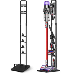 Haturi front view of vacuum stand showing full storage benefit