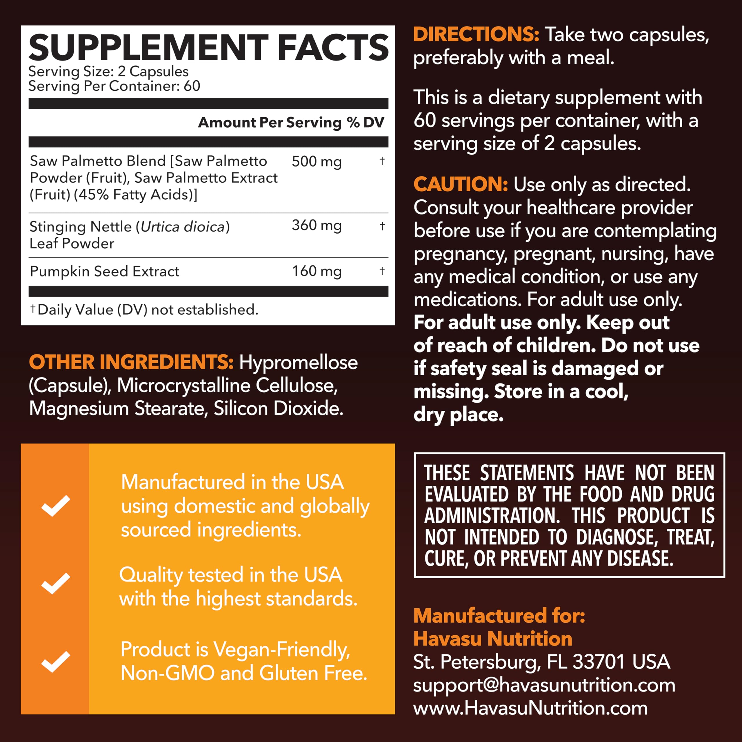 HAVASU NUTRITION cápsulas abiertas para ver textura y beneficio digestivo