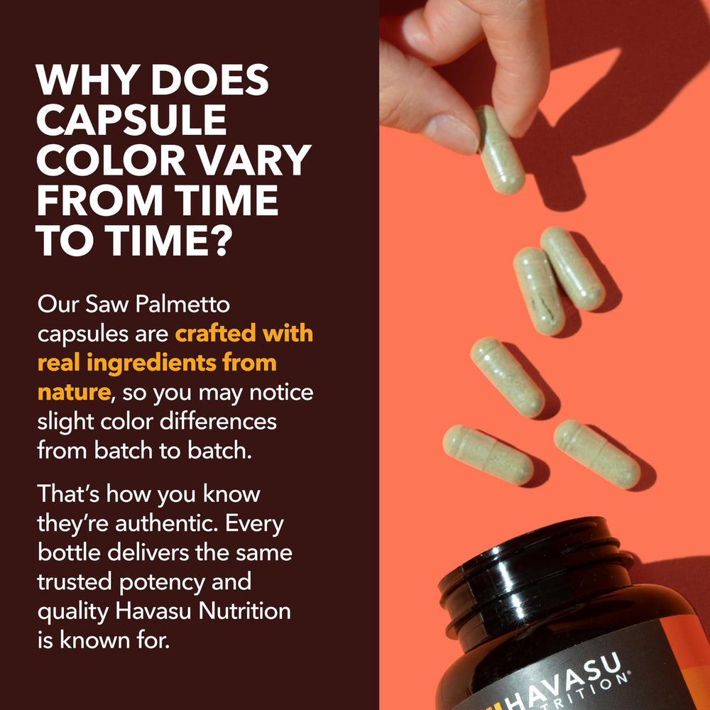 HAVASU NUTRITION etiqueta con ingredientes y beneficios verificables