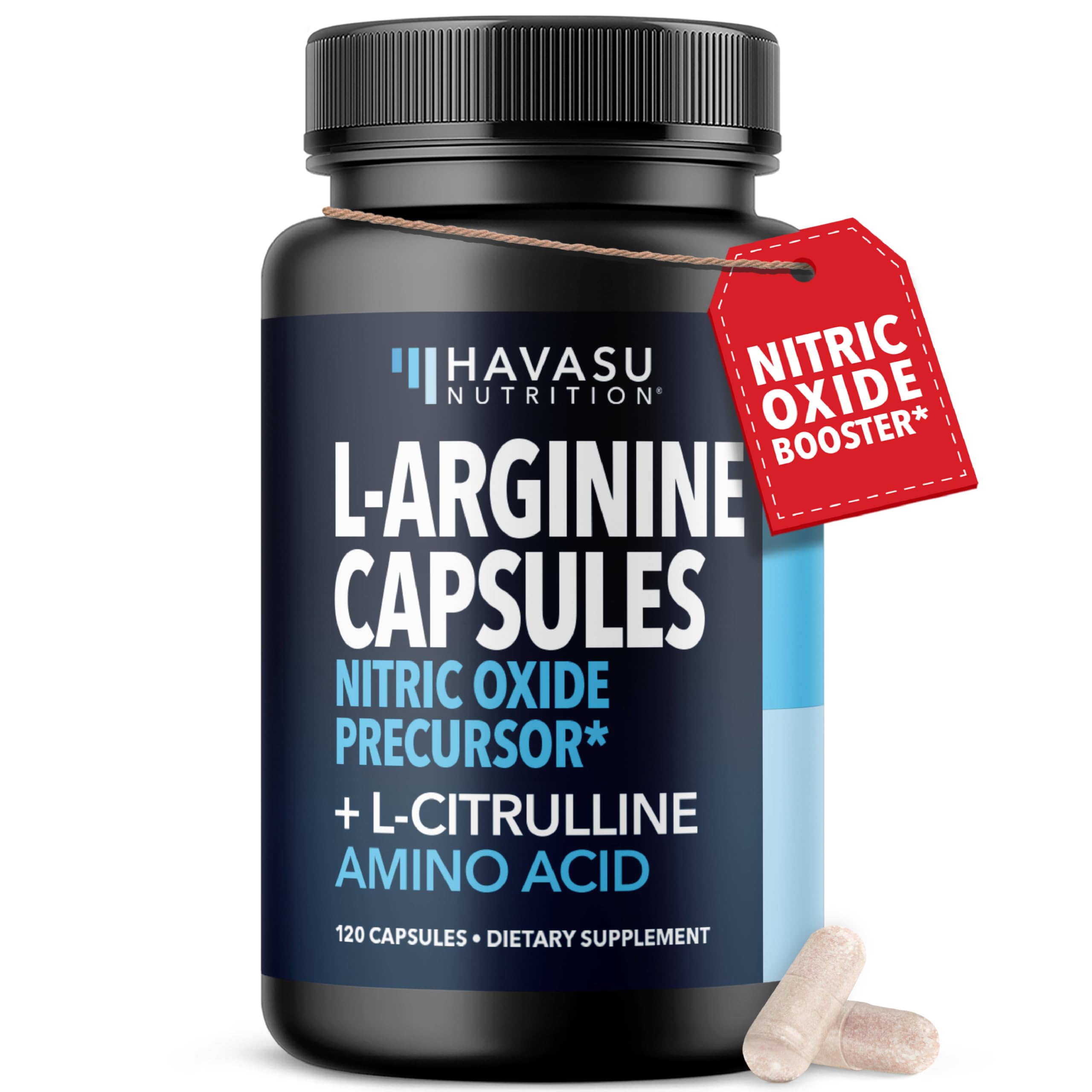 HAVASU NUTRITION envase frontal claro muestra beneficios veganos