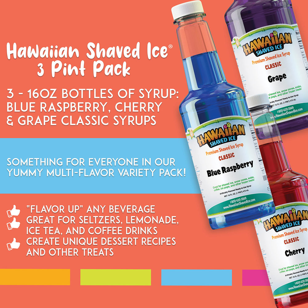 Hawaiian Shaved Ice tapones de las botellas cerrados para conservación segura