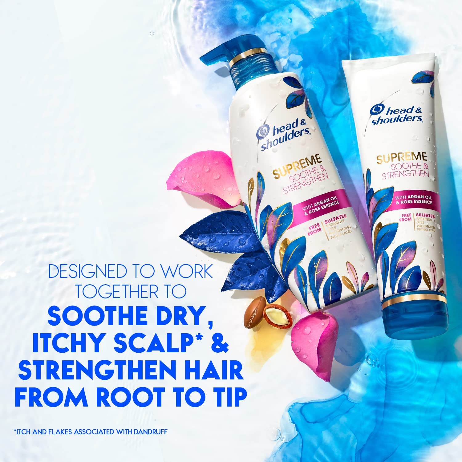 Head & Shoulders comparación de tamaño de 28.2 fl oz para referencia