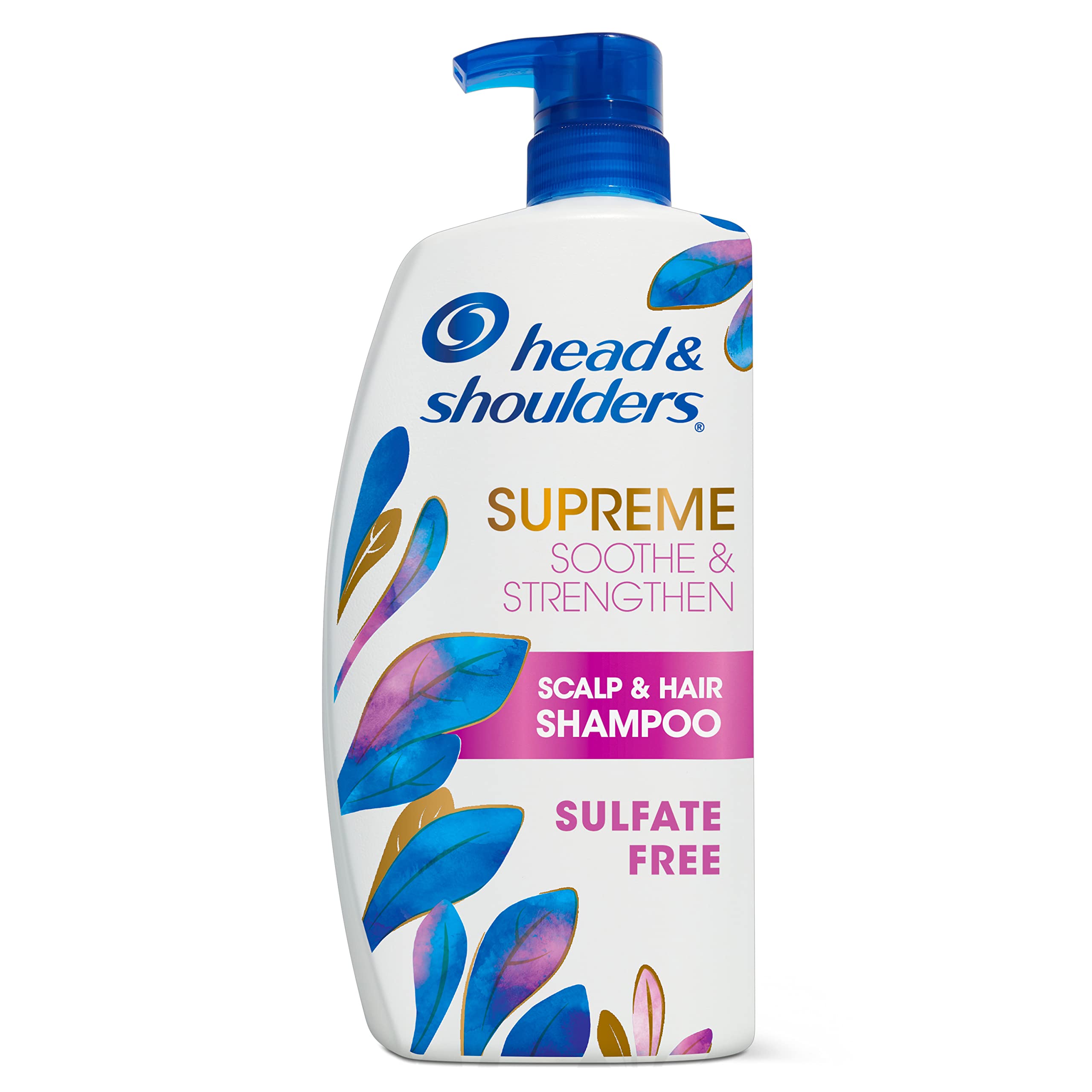 Head & Shoulders frente del envase mostrando tamaño grande y beneficios