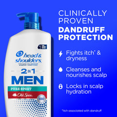 Head & Shoulders textura de la espuma en mano, limpieza eficiente y acondicionamiento 2-en-1